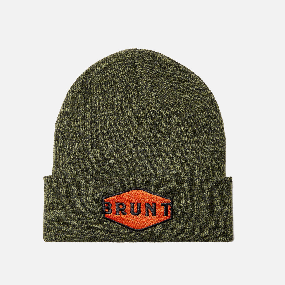 High quality cuffed beanie in moss heather * # NEW COLOR