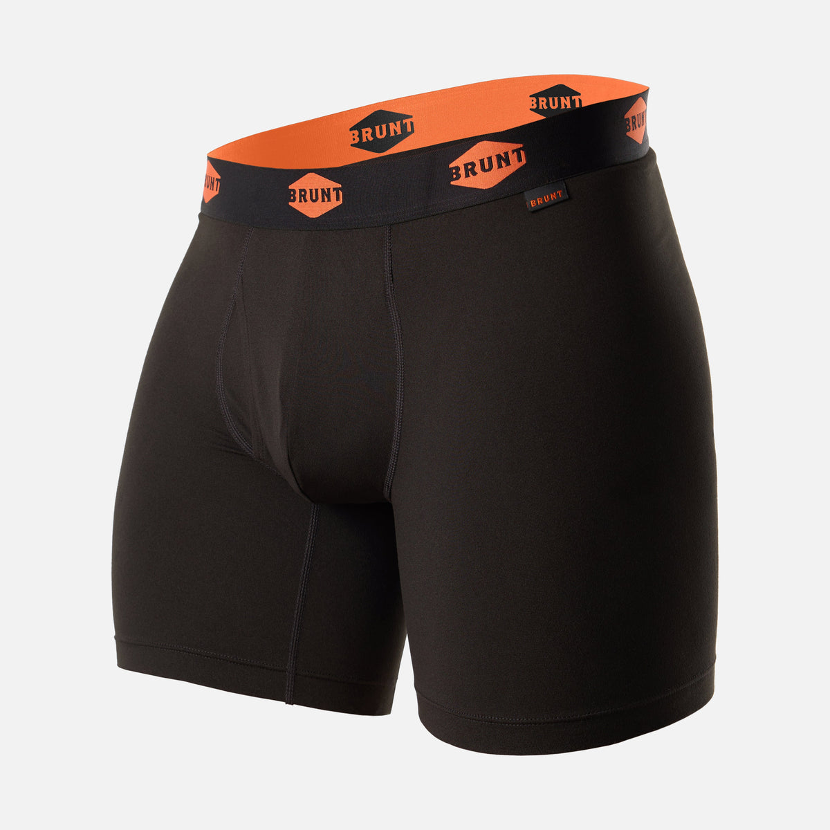 View 2 45 degree angle of comfort tech boxer 9 inch in black * 1