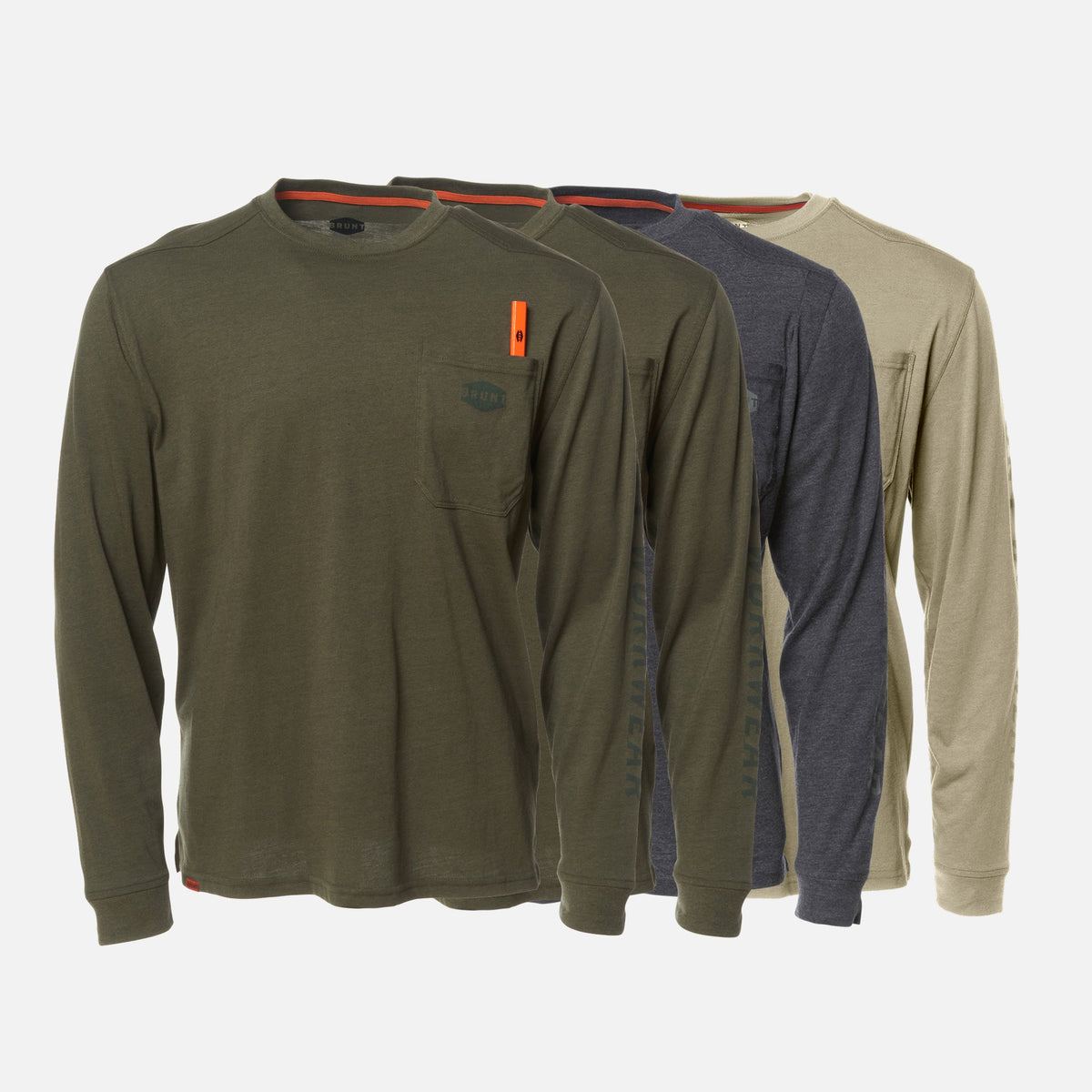 The Martin Long Sleeve Pocket Tee Pack