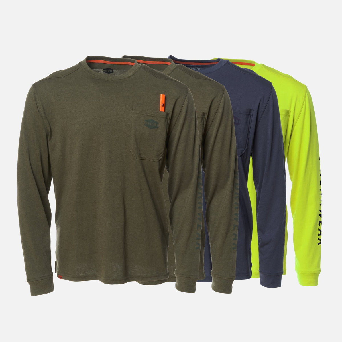 The Martin Long Sleeve Pocket Tee Pack