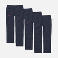 Four BRUNT water resistant stretch torra work pant in dark navy