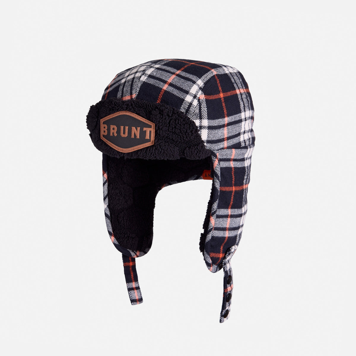45 degree angle of the front of the BRUNT heavy-duty insulated work hat