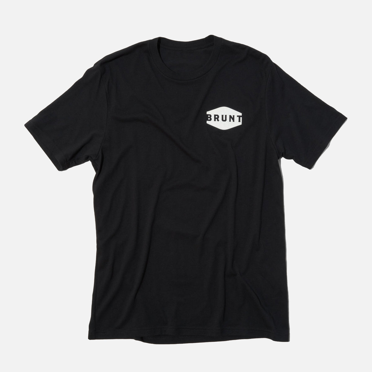 Front of the BRUNT high quality work shirt in black with no B.S. graphic on back * 0
