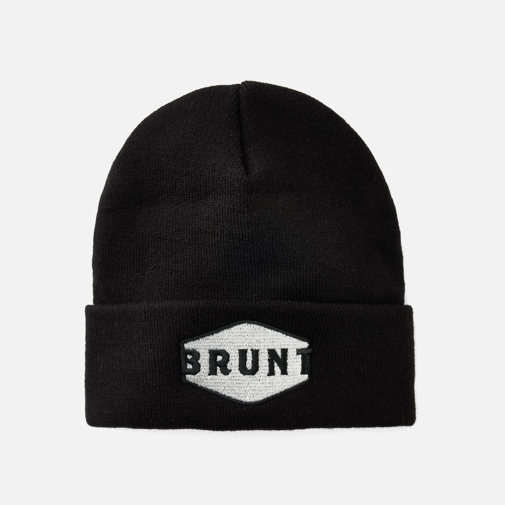 High quality cuffed beanie in black and silver * 2
