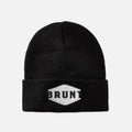 High quality cuffed beanie in black and silver * 2