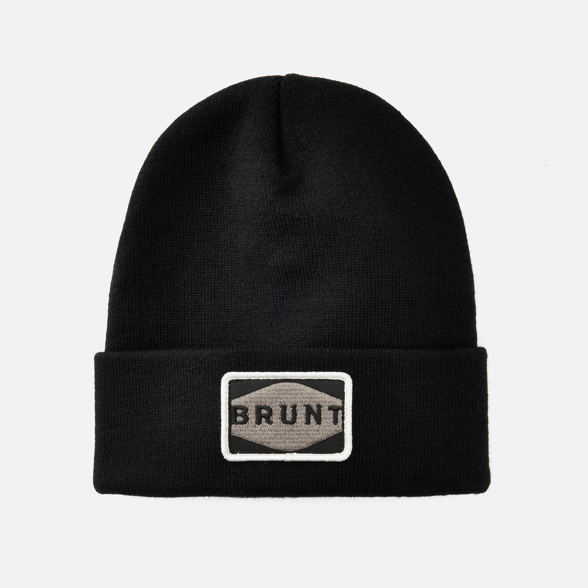 High quality cuffed beanie in black with patch * 6