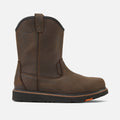 View 1 right side of the BRUNT 9 inch waterproof composite toe roper bolduc work boot in dark brown