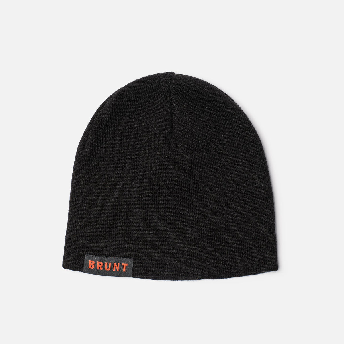 View 2 high quality cuffless skull cap beanie in black * 1
