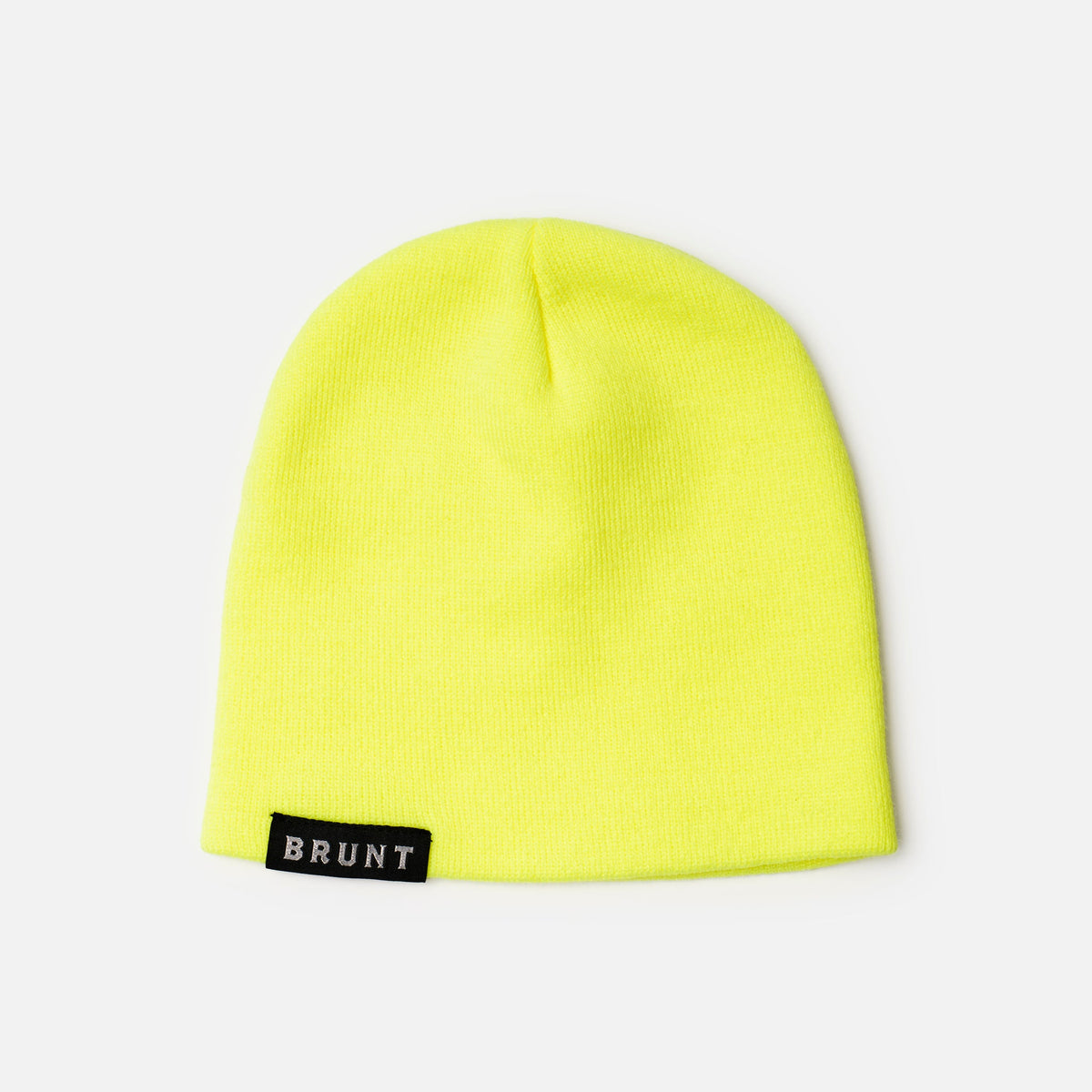high quality cuffless skull cap beanie in safety yellow * # NEW COLOR