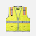 View 1 front of BRUNT hi-visibility ansi rated safety vest