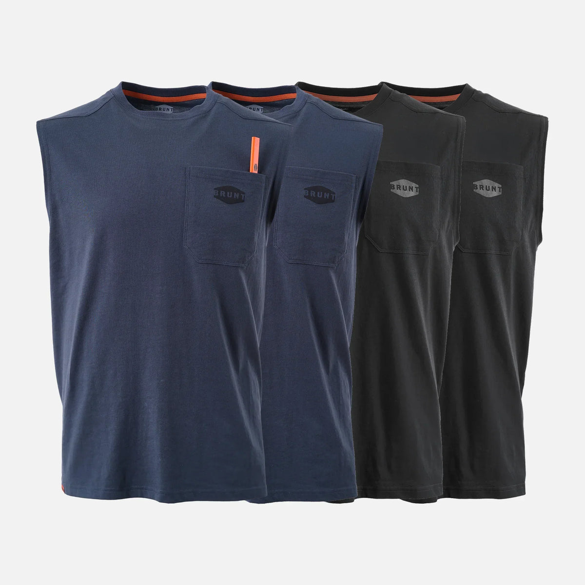 The Martin Sleeveless Pocket Tee Pack