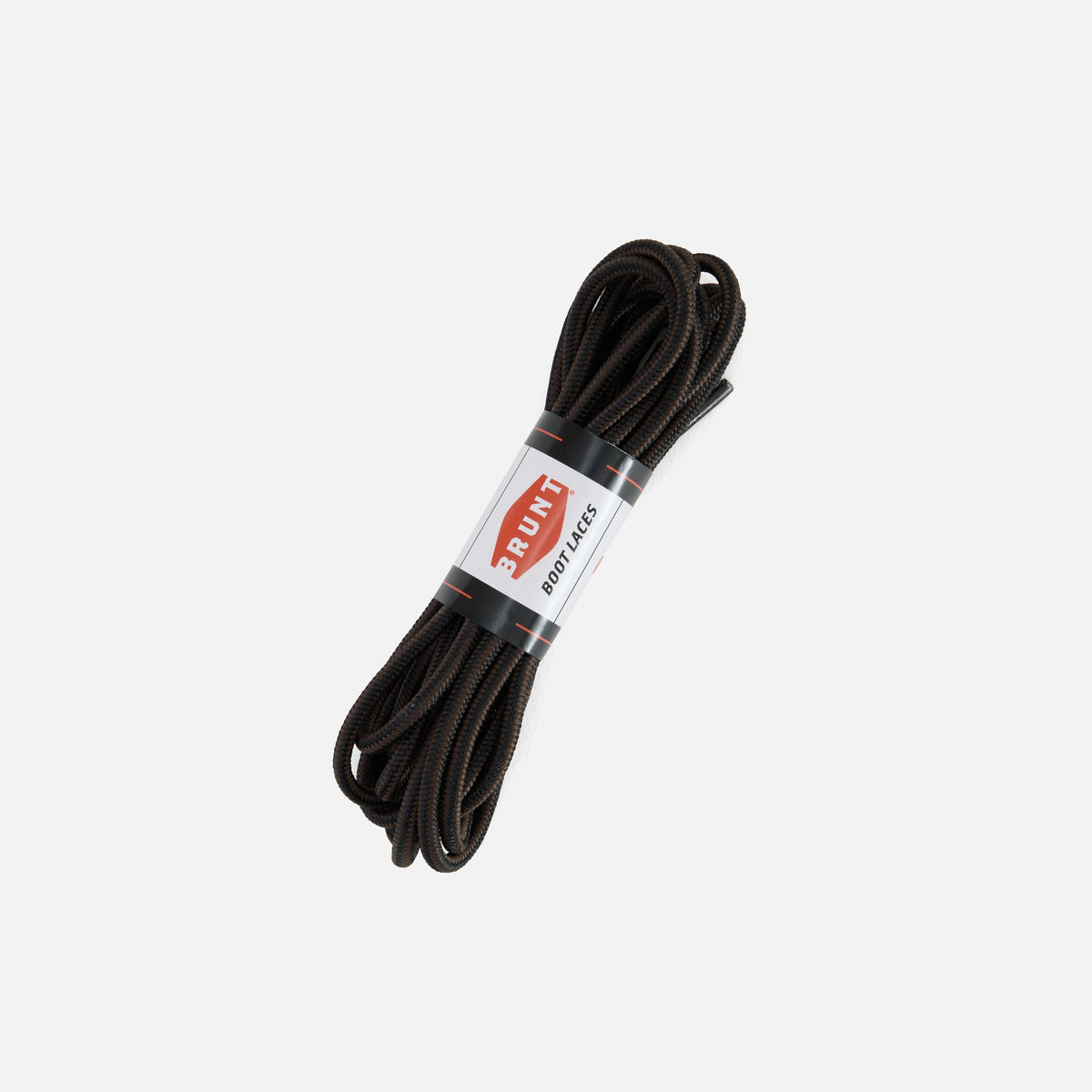 View 2 BRUNT sullivan 6 inch replacement laces in dark brown/black